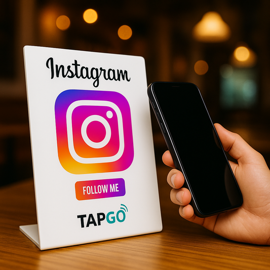 Soporte con NFC para Instagram